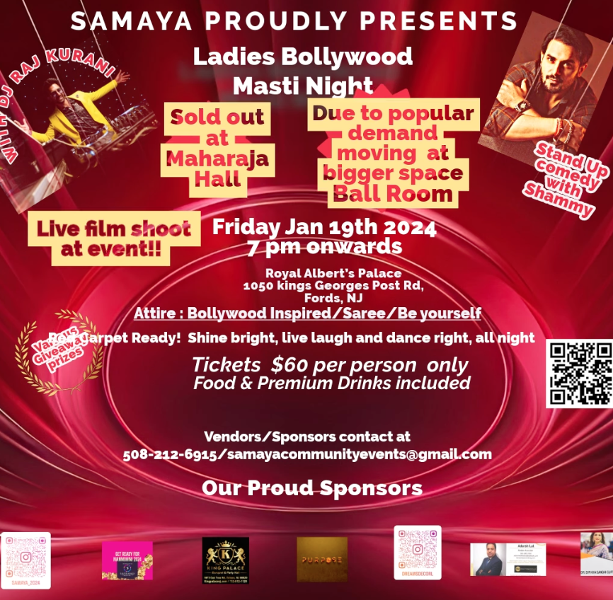 Ladies Bollywood Masti Night 💃